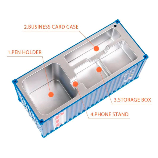 Shipping Container Pen Holders